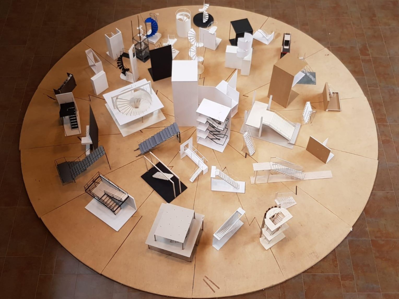 Todas las escaleras estudiadas